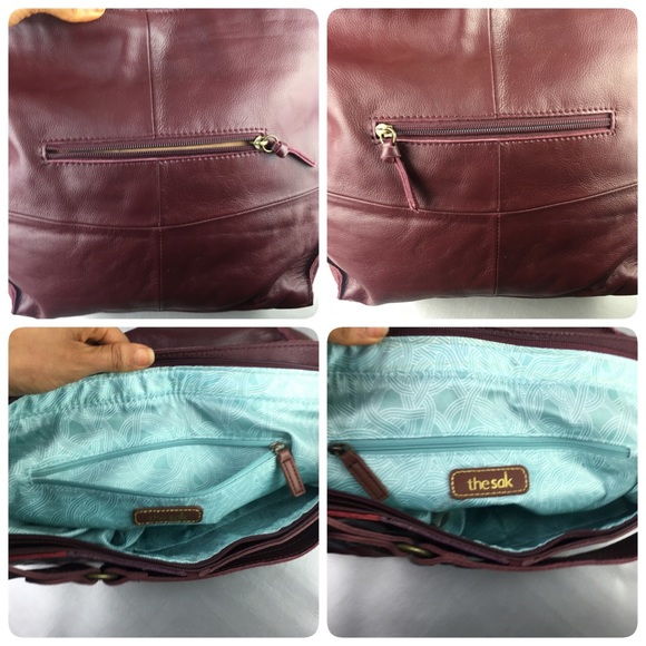 The Sak silverlake patchwork hobo shoulder bag - Picture 9 of 15